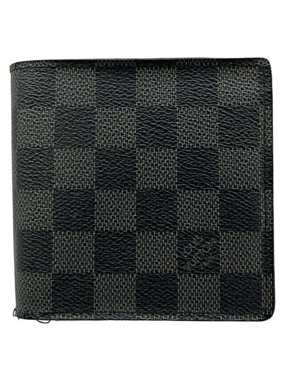 Louis Vuitton Bifold Wallet Damier Graphite Portefeuille Marco NM